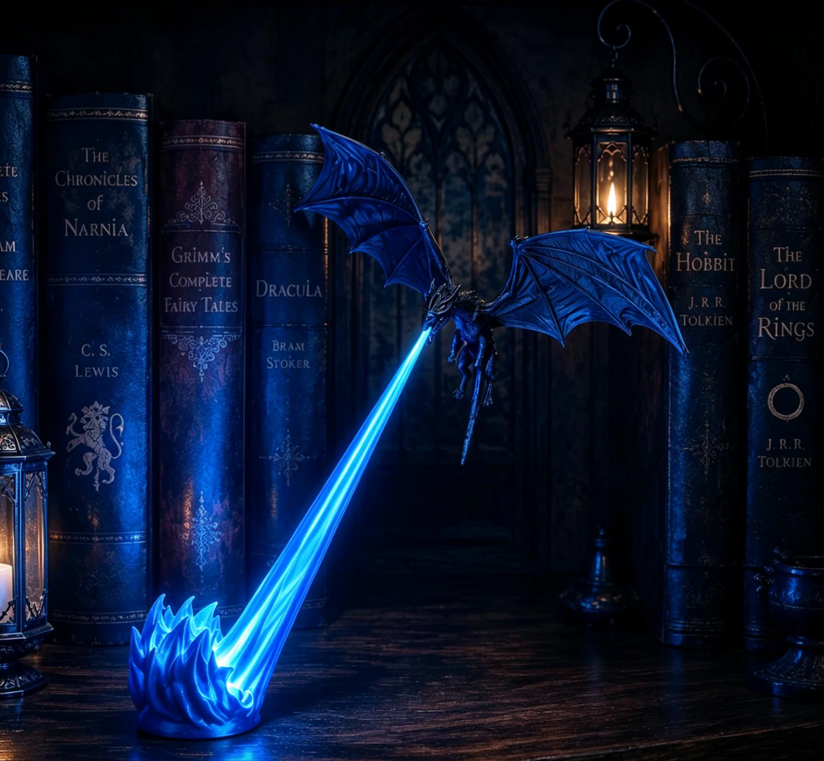 (BUY1 GET1 FREE) Dragon Book Nook Light