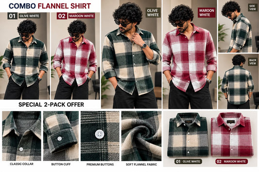Flannel Shirt combo v7
