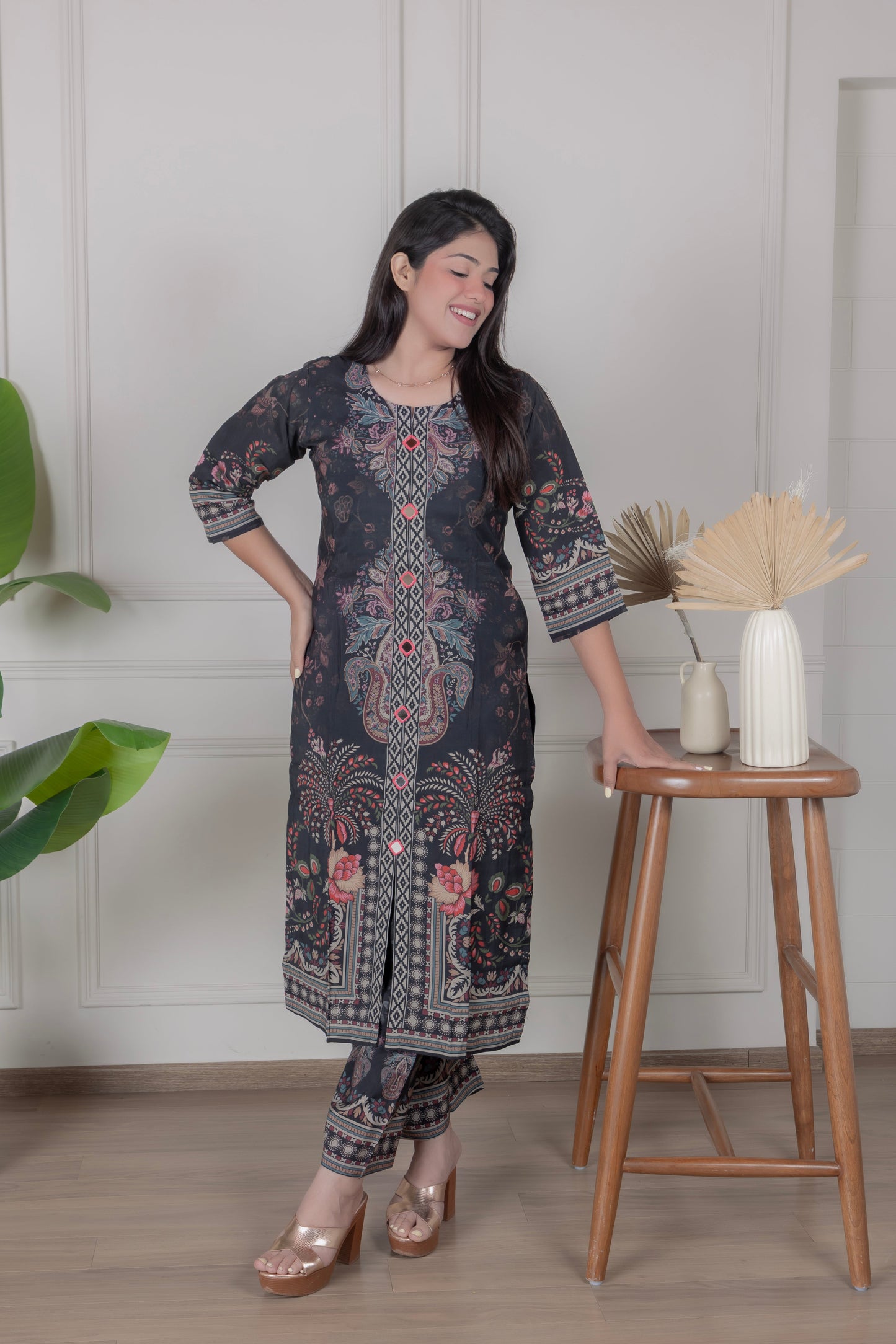 Dark Floral Fusion Set