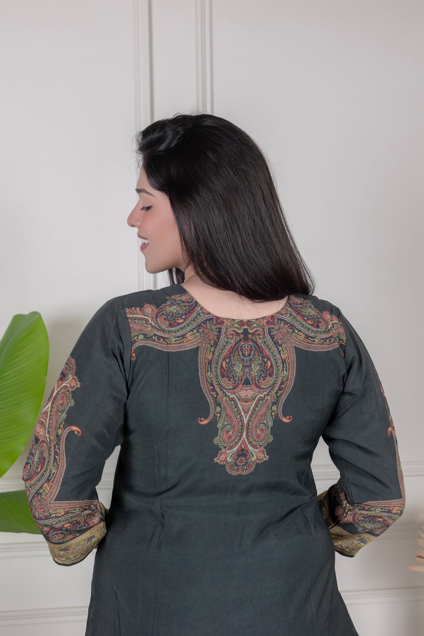 Grey Elephant Motif Set