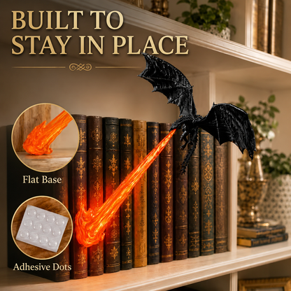 (BUY1 GET1 FREE) Dragon Book Nook Light