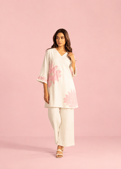 Lotus Bloom Cotton Co-ord Set