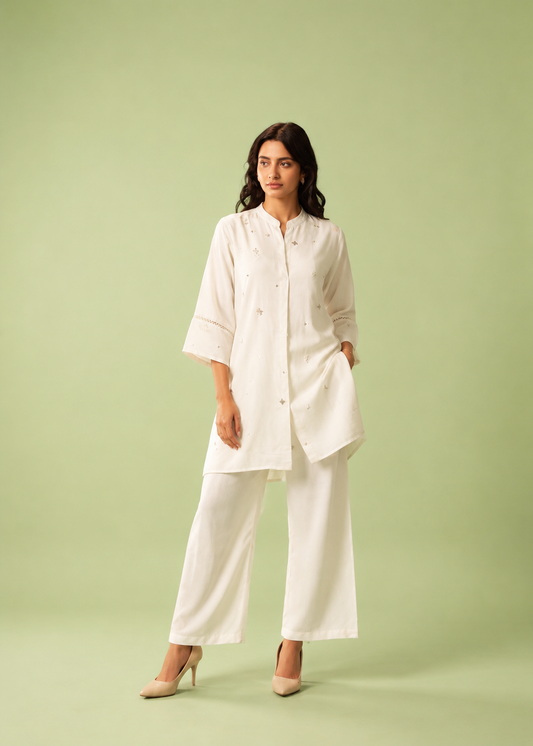 Ivory Mull Co-ord Set
