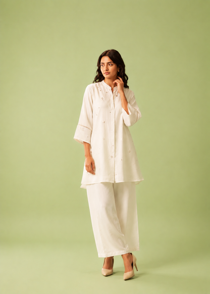 Ivory Mull Co-ord Set