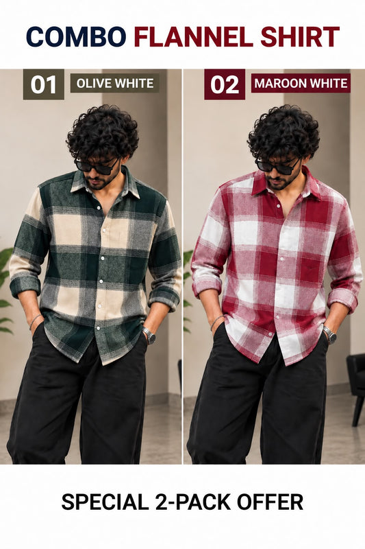 Flannel Shirt combo v7