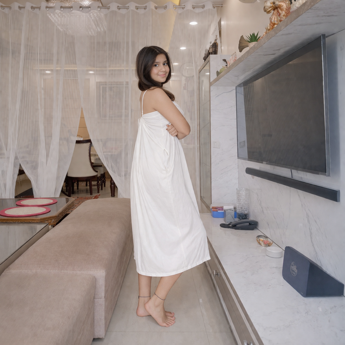 Honeymoon Soft Flow Evening Maxi